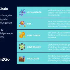 VeChain ToolChain: modulare Plattform für Blockchain-Anwendungen. VeChainThor, PoA, Dual-Token, Governance und Toolchain.