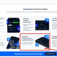 Lernen Sie, wie Sie erfolgreich traden. Die Plattform bietet kostenlose Demokonten, um Ihre Strategien ohne Risiko zu testen.