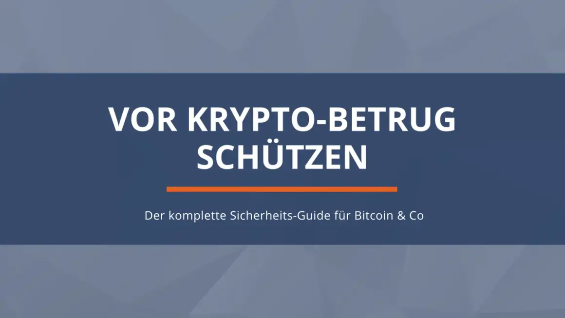Schutz vor Krypto-Betrug: Ein Leitfaden für Bitcoin & Co. DYOR crypto!