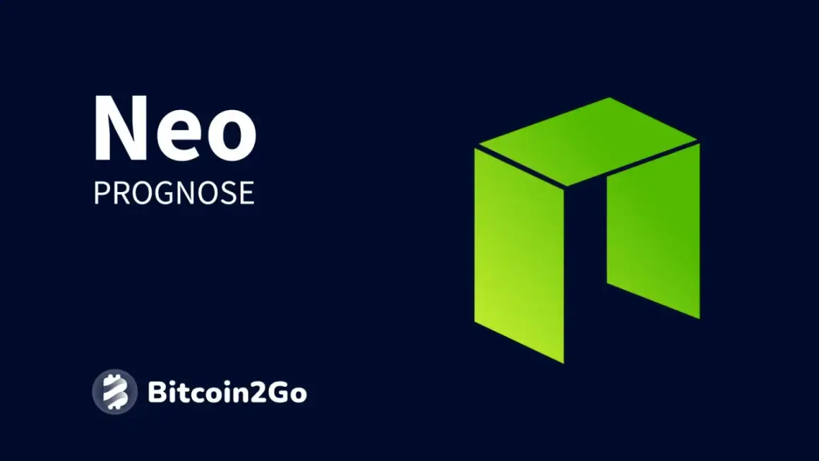 Neo Prognose: Ein grünes, abstraktes Logo, das an ein offenes Rechteck erinnert, steht für die Zukunft des Neo Krypto.