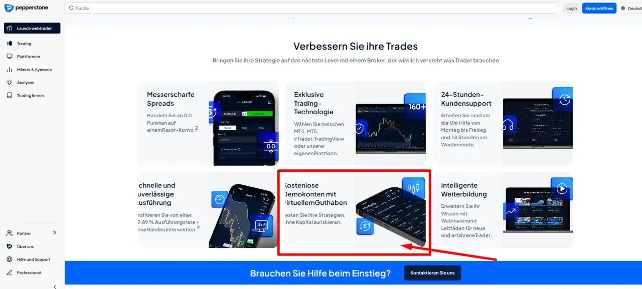Trading lernen für Anfänger - vom Demokonto zum Echtgeld
