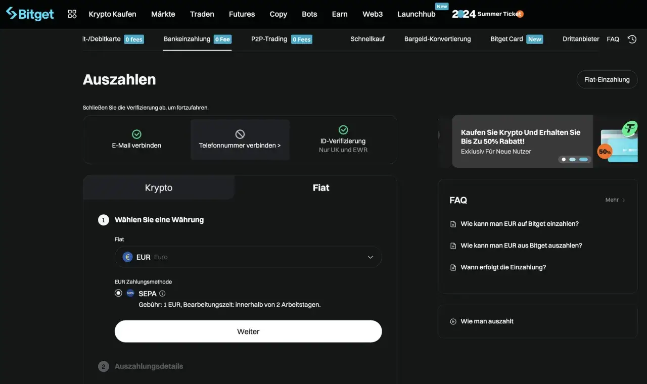 Crypto Cash - Krypto in Euro umwandeln: So geht's richtig!