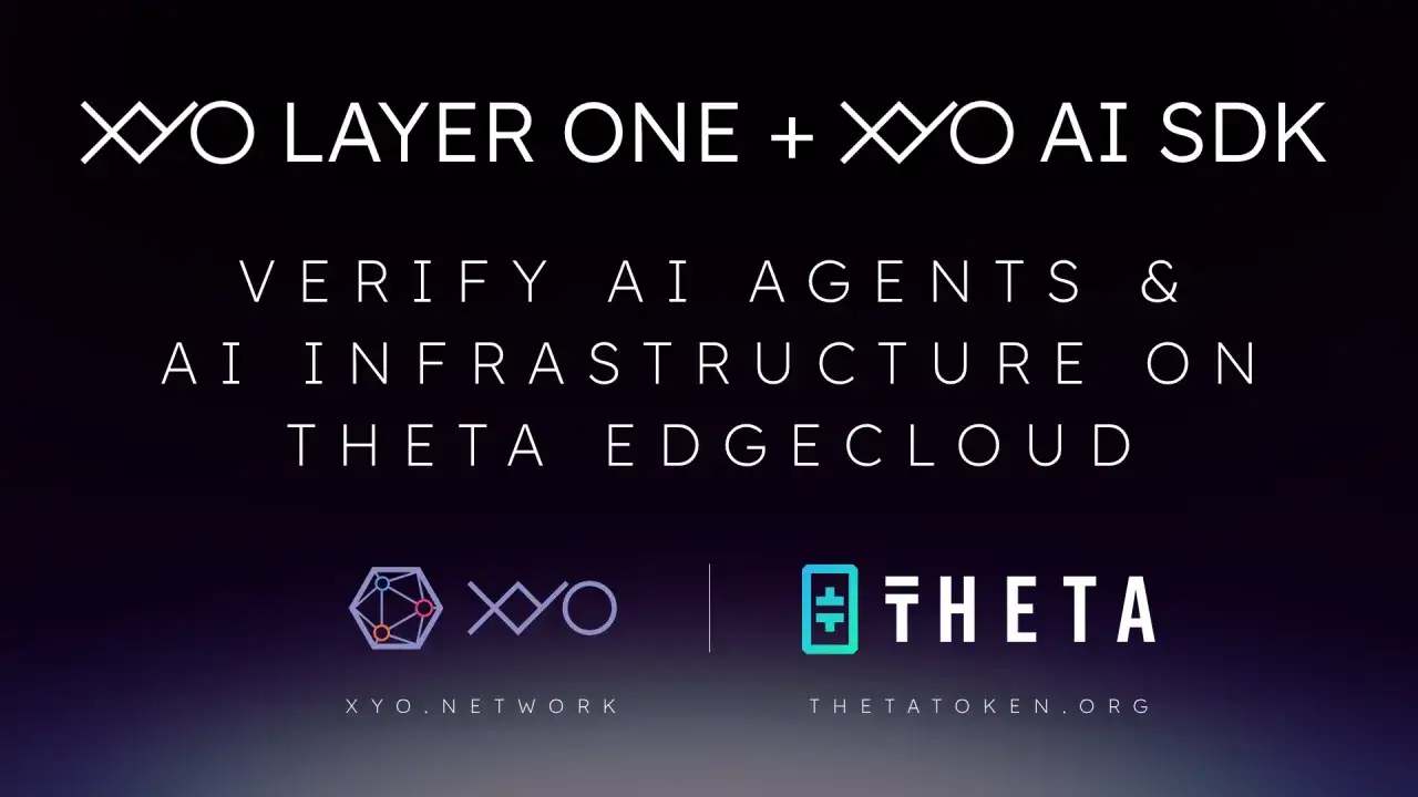 XYO Layer One & AI SDK verifizieren KI-Agenten und Infrastruktur auf dem Theta EdgeCloud.