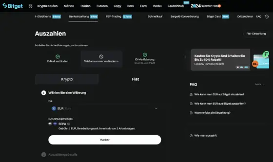 Crypto Cash - Krypto in Euro umwandeln: So geht's richtig!